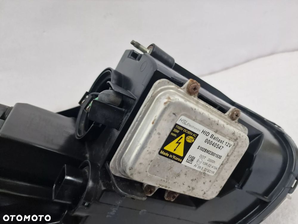 HYUNDAI SANTA FE II 06- LEWA LAMPA PRZEDNIA PRZÓD XENON + PRZETWORNICA , NR 92101-2B1 / 92101-2B120 , NR AUKCJI LA508 - 10