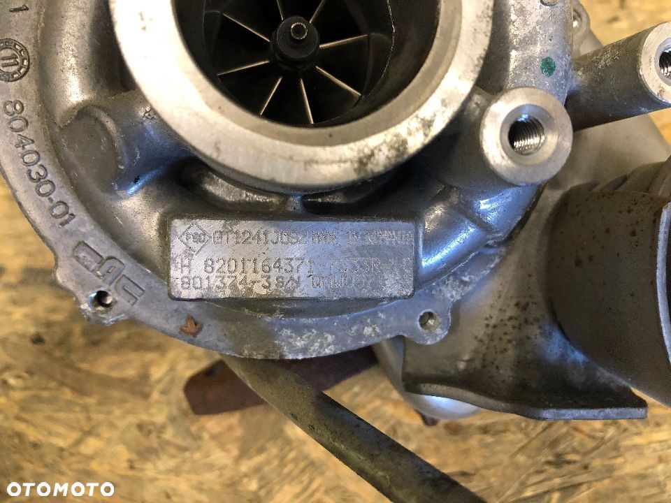 RENAULT CLIO IV CAPTUR TURBOSPRĘŻARKA 8201164371 - 4