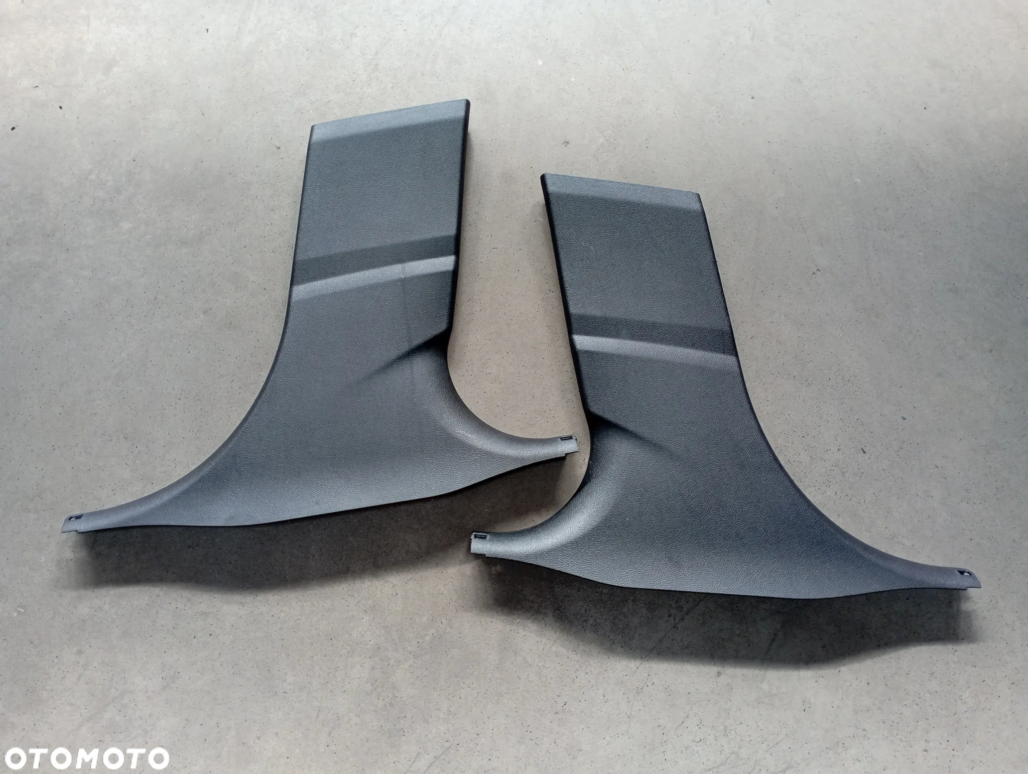 PLASTIK OSŁONA SŁUPKA B BMW F34 3GT czarna prawa dolna - 5