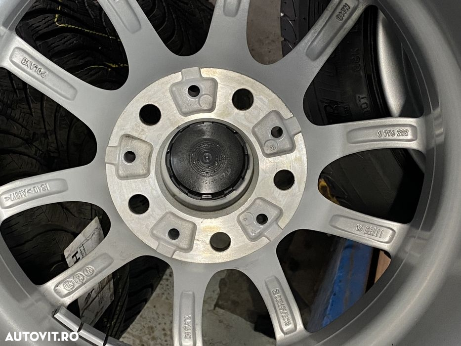 vand jante originale bmw f20 pe 16” noi cu cauciucuri de vară noi - 2