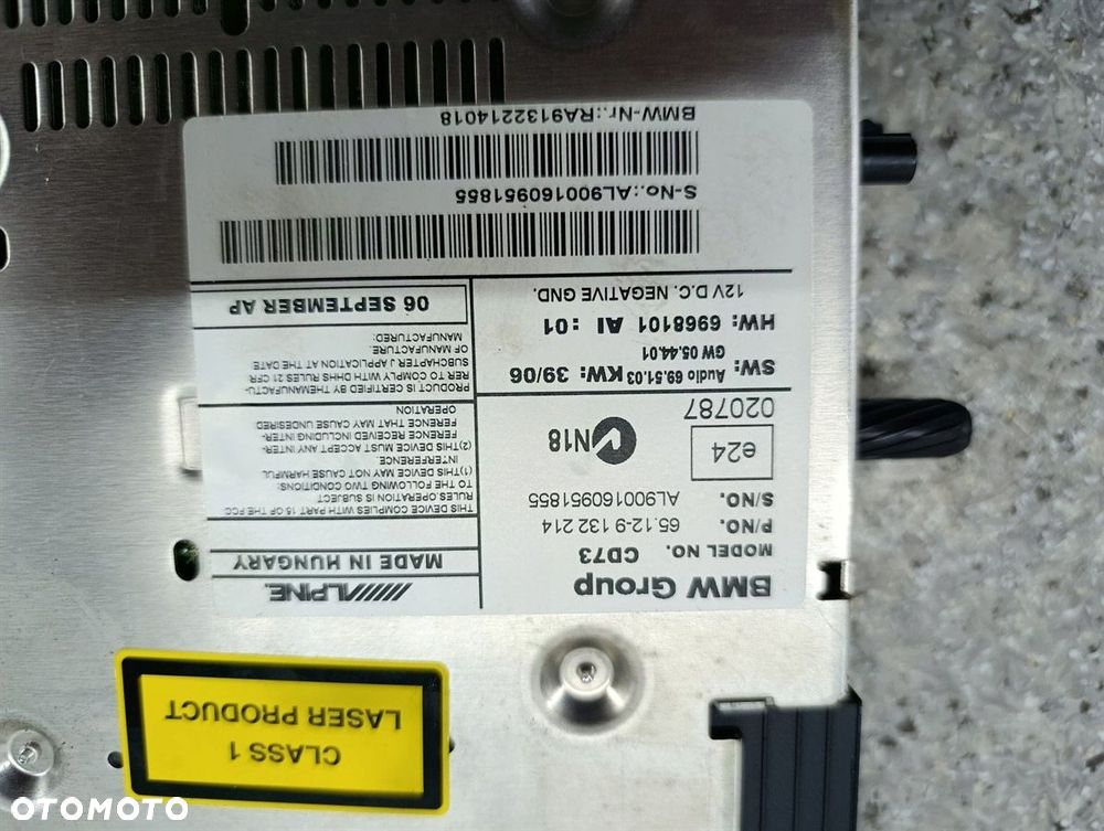 RADIO FABRYCZNE BMW 3 E91 9132214 2.0 D 320d - 8