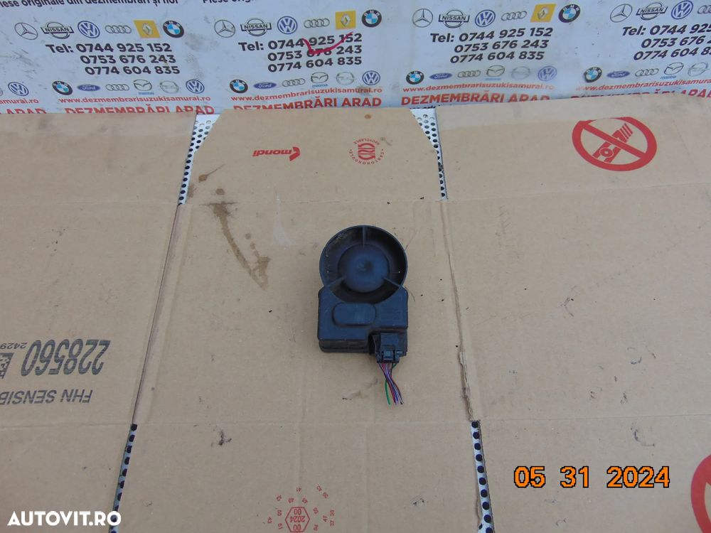 Sirena Renault master alarma opel movano cod 4b7877r3e - 3