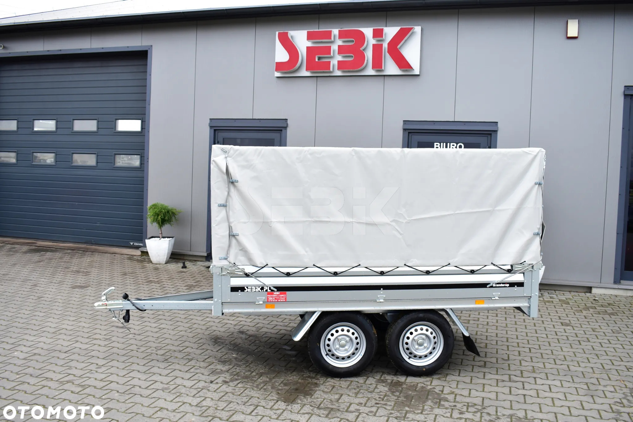 Brenderup HIT SUPER PRZYCZEPA 3251 T 250 x 142 cm. OTWIERANE WSZYSTKIE BURTY - 11