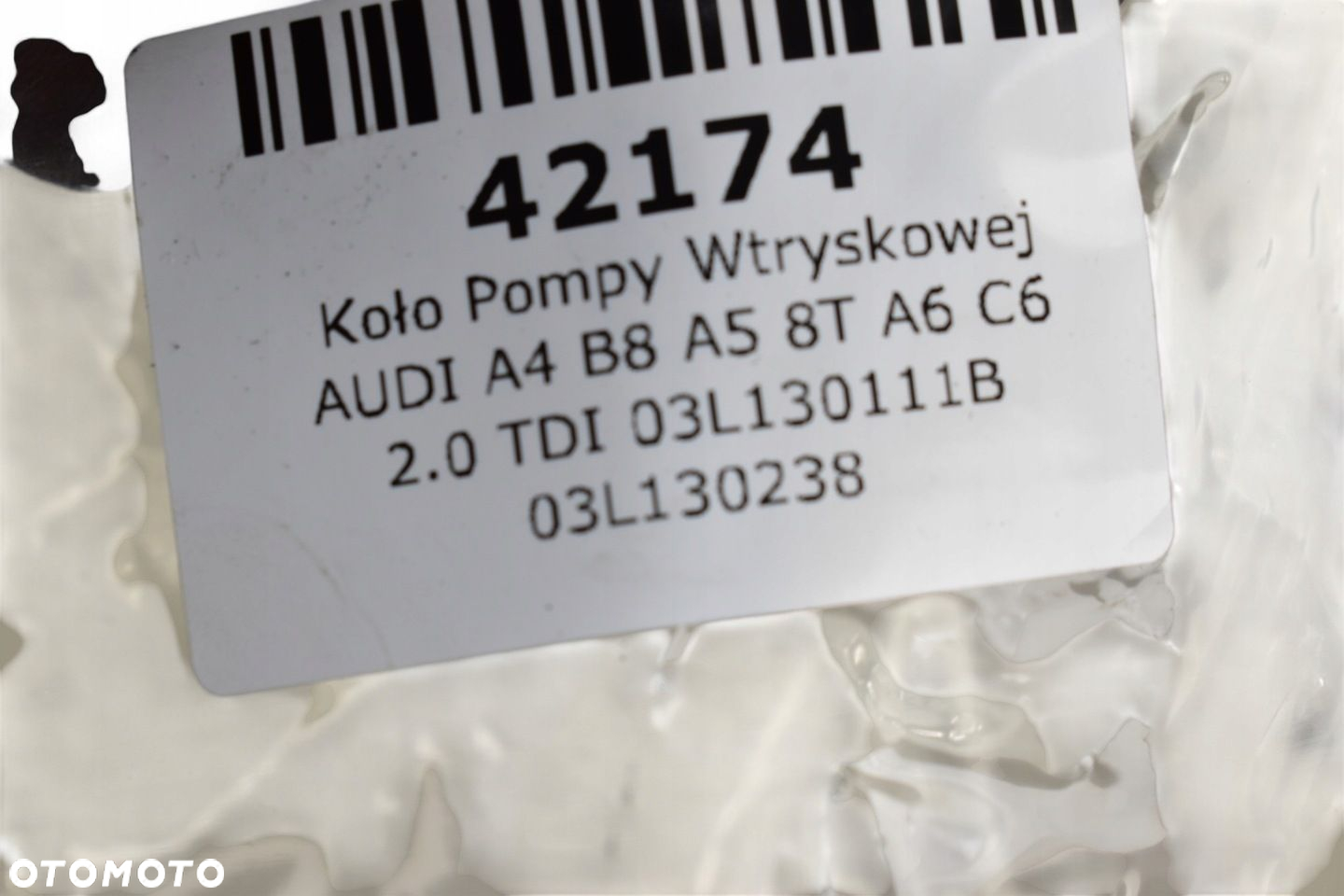 Koło Pompy Wtryskowej AUDI A4 B8 A5 8T A6 C6 2.0 TDI 03L130111B 03L130238 - 6