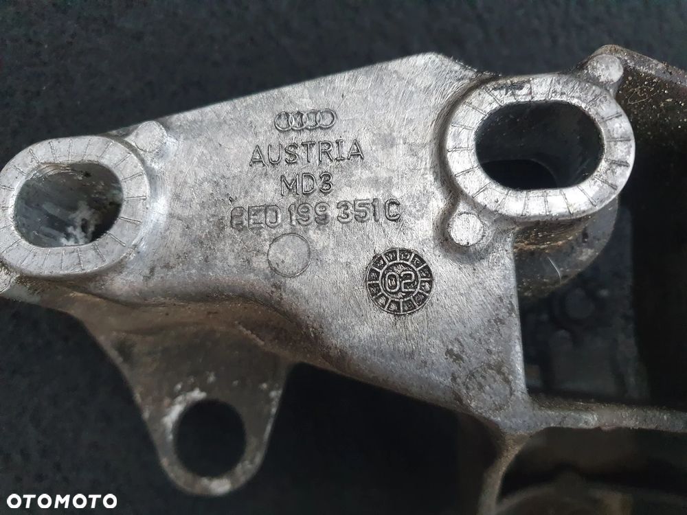 AUDI A4 B6 1.9 TDI WSPORNIK ŁAPA LEWA 8E0199351C POSIADAM 3 SZT - 4
