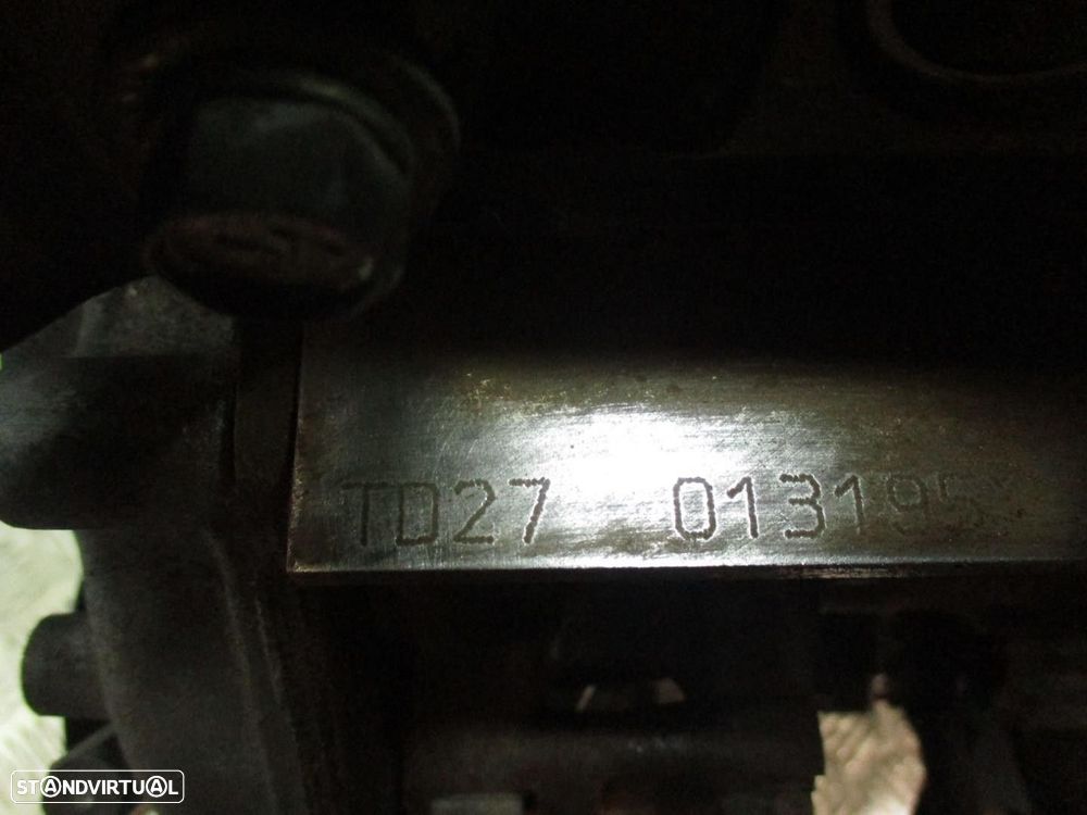 MOTOR COMPLETO NISSAN TERRANO II 2001 -TD27 - 1