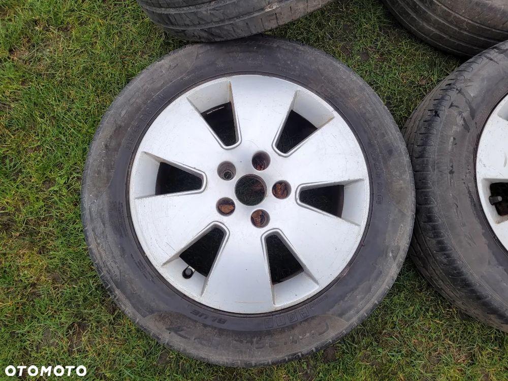 Koła 215/55/16 felgi aluminiowe 5x112 7,6x16 et45 Audi A6 C6 VW - 5