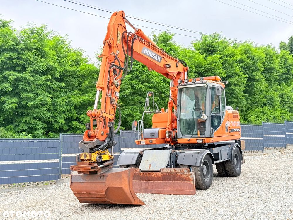 Doosan * DOOSAN DX160W *ROTOTILT* GPS 2D Leica * Sprowadzona * Stan Perfekcyjny * Koparka Kołowa * - 3