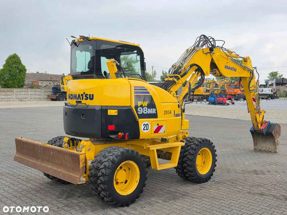 Komatsu PW 98MR-8, 2017 ROK, 5200 MTH, BEZ DPF i ADBLUE - 4