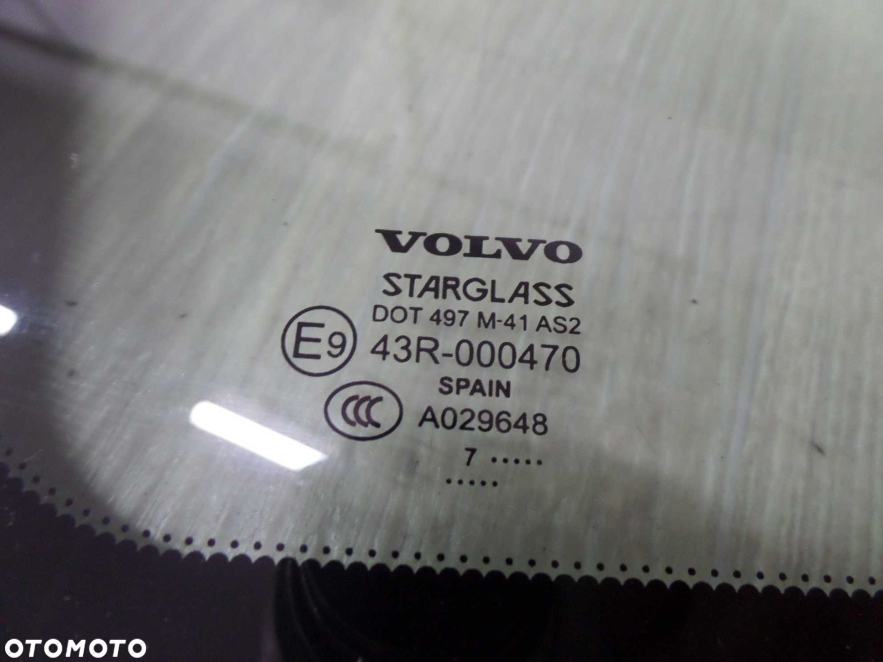 VOLVO V70 III XC70 06-16 SZYBA BOCZNA KAROSERYJNA TYL LEWA 07R 30674856 - 6