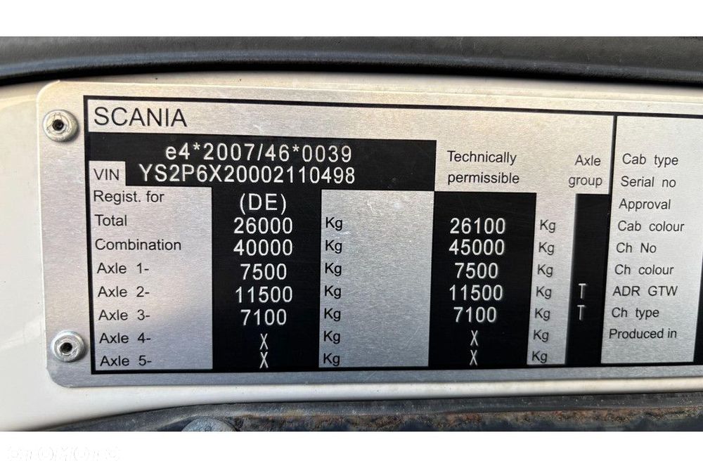Scania P320 6x2*4 GEESINKNORBA RL300 22H25 - 27