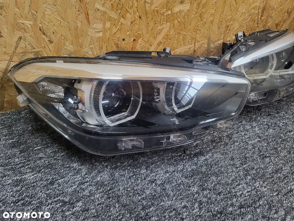 Bmw f20 f21 lift M140i pas przedni chlodnice zderzak full led - 26