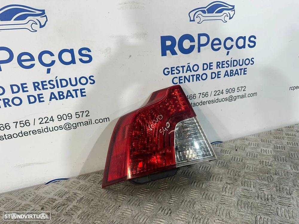 .Conjunto Farolins Tras Traseiros Esquerda Direita Originais Volvo S40 Mk2 II 2003 - 2012 - 6