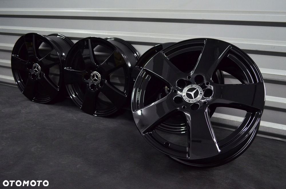 Felgi 5x112 R17 Mercedes A B C w204 w205 CLA GLA W156 V Vito + CZUJNIKI - 3