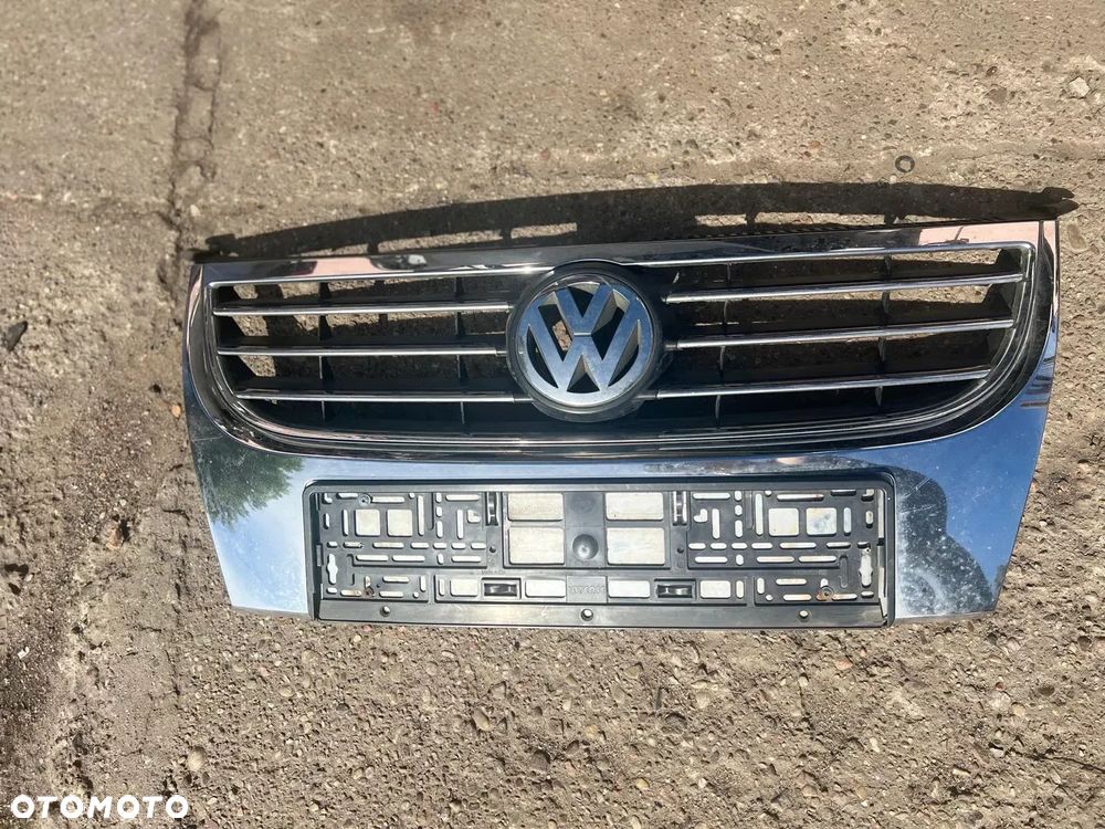 atrapa grill zderzaka przód VW TOURAN LIFT 07-10 1T0853651G