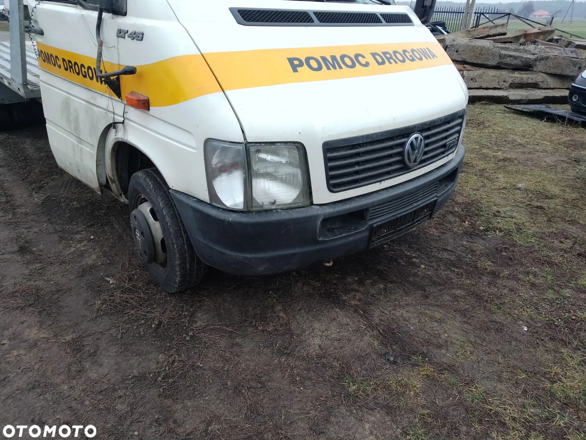 rama lampa błotnik chłodnica 2,5 tdi  zderzak  vw LT Sprinter części - 1