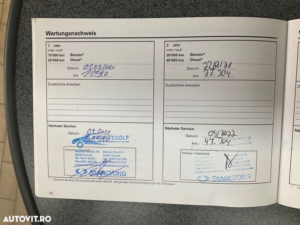 SsangYong Korando 1.6 e-XDi 2WD Aut. Onyx - 36