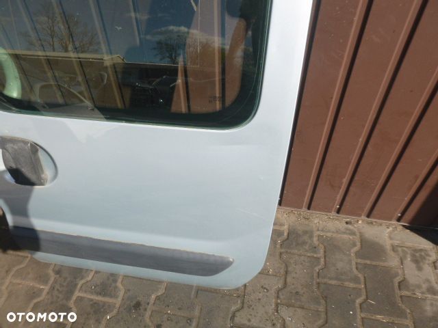 DRZWI LEWE BOCZNE PRZESUWNE SUWANE KOMPLETNE RENAULT KANGOO I LIFT KOLOR TEB64 03-08 - 6