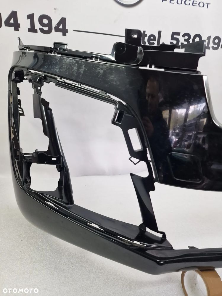 PEUGEOT EXPERT TRAVELLER / CITROEN JUMPY SPACETOURER 16- ZDERZAK PRZEDNI PRZÓD , KOLOR CZARNY METALIK , NR 9811778077 , NR AUKCJI NZ1045 - 6