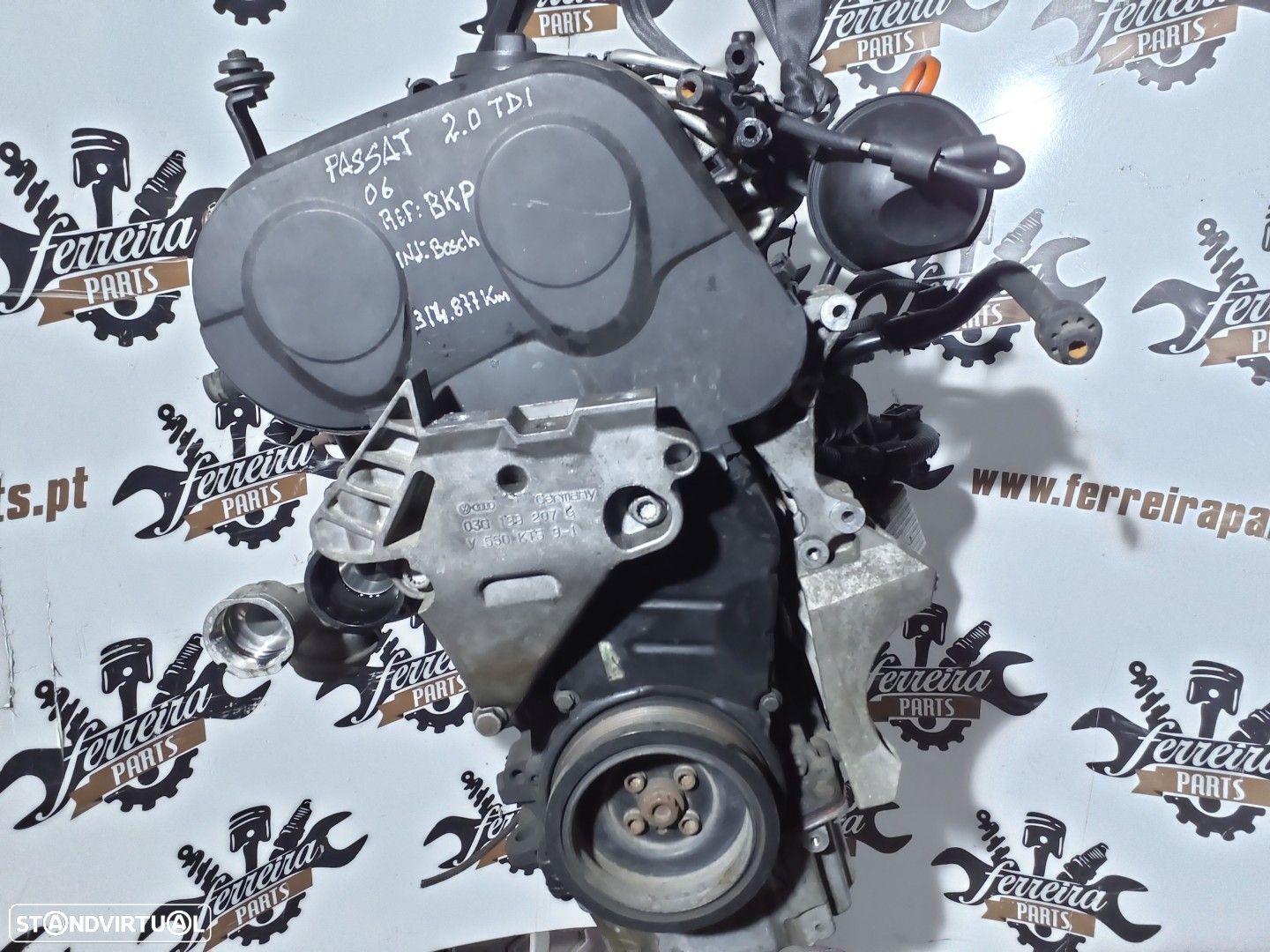 Motor VW PASSAT (3C2) 2.0 TDI Ref: BKP - 1