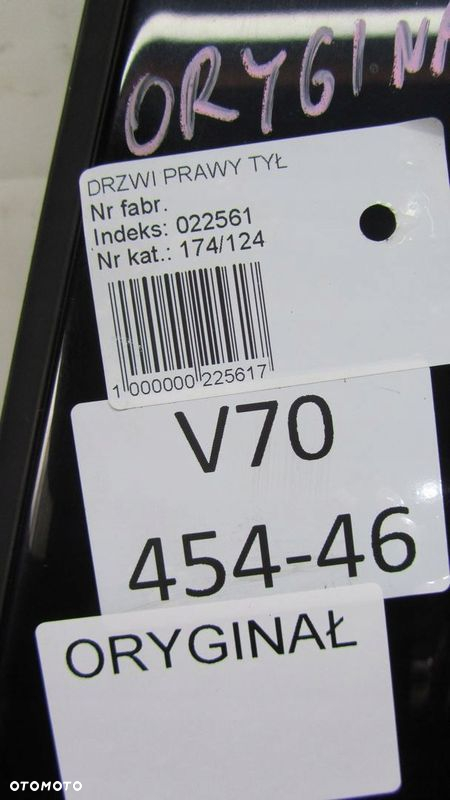 VOLVO V70 III DRZWI PRAWE TYŁ TYLNE 454- 08- - 5