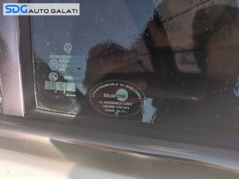 Geam - Sticla Culisant Usa - Portiera Dreapta Spate Mercedes Benz E Class W211 Berlina - Sedan 2002 - 2009 - 2