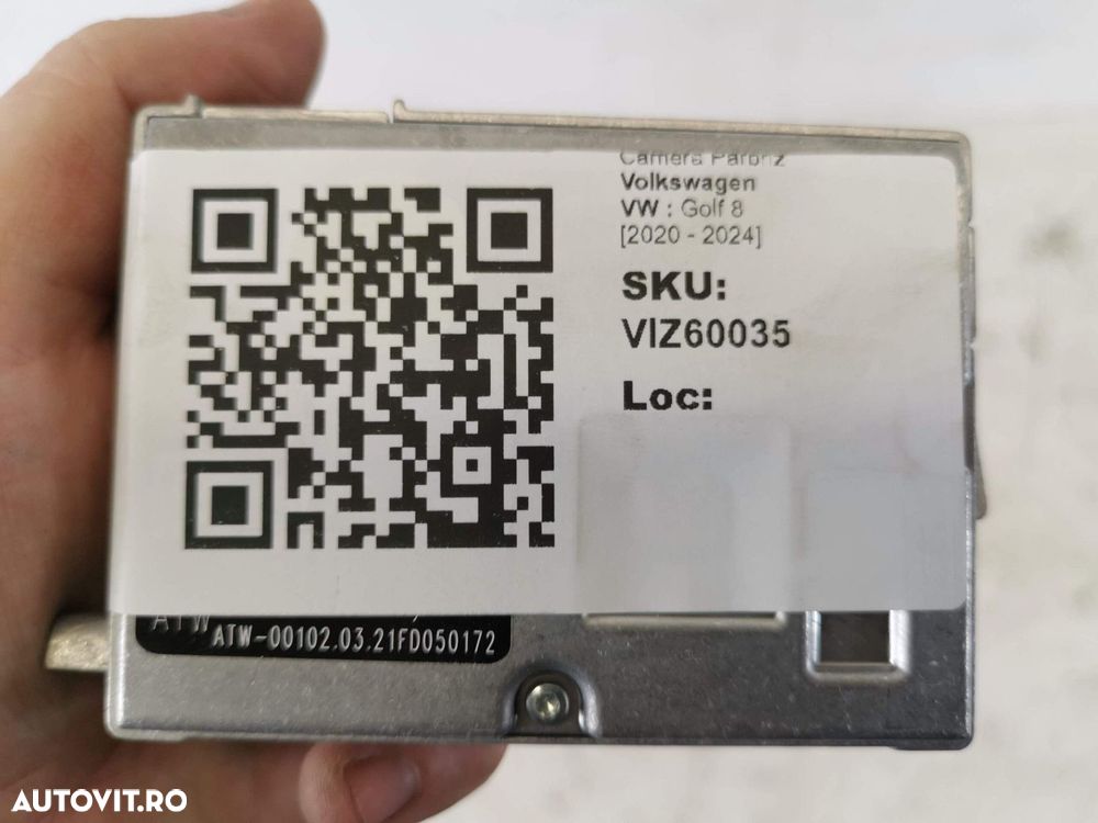 Camera Parbriz Volkswagen VW Golf 8 2020 2021 2022 2023 2024 Originala - 8