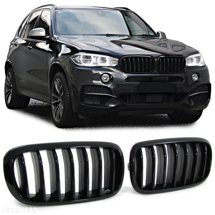 Grile F15 negru lucios pentru BMW X5 X6 F16 ⭐️⭐️⭐️⭐️⭐️ - 1