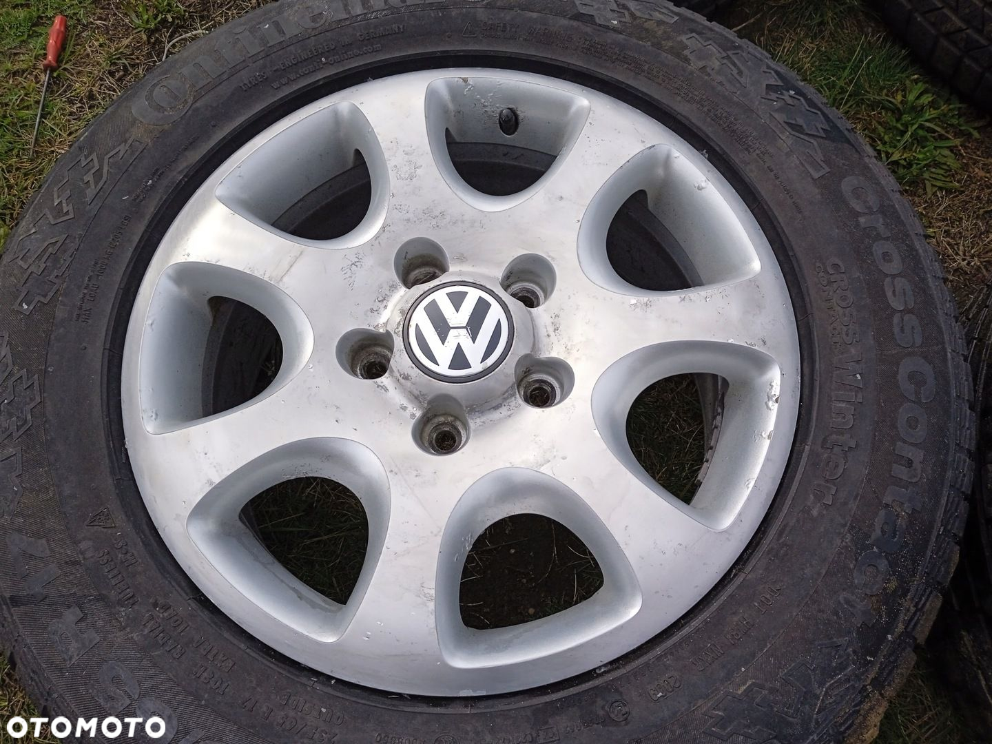 felgi aluminiowe 5x130 VW Touareg 2002-2017 7L6601025A opony zimowe 235/65 - 3