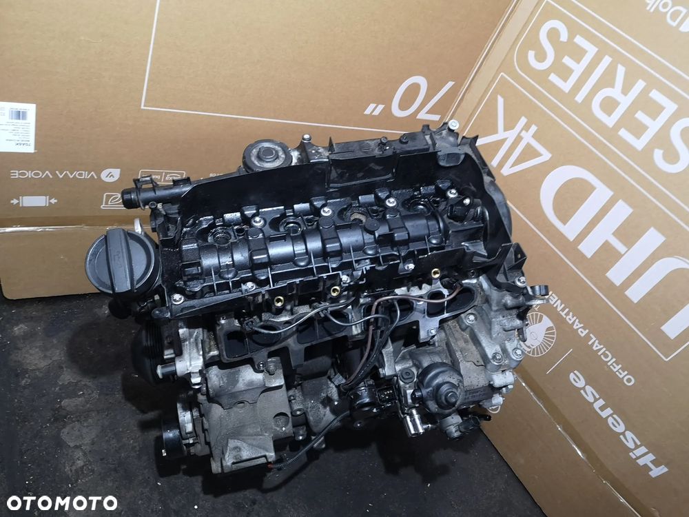 SILNIK B47D20A 2.0d 190KONI BMW F10 F20 F30 320d 185tys KM USZKODZONY - 4