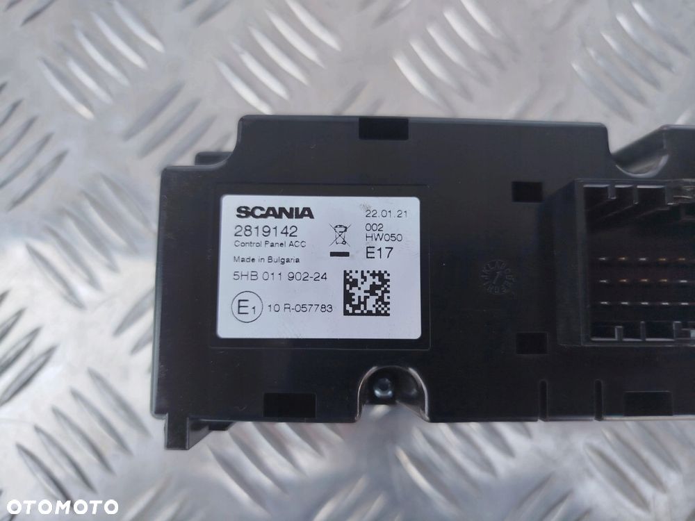PANEL OGRZEWANIA KLIMATYZACJI SCANIA NTG - 5