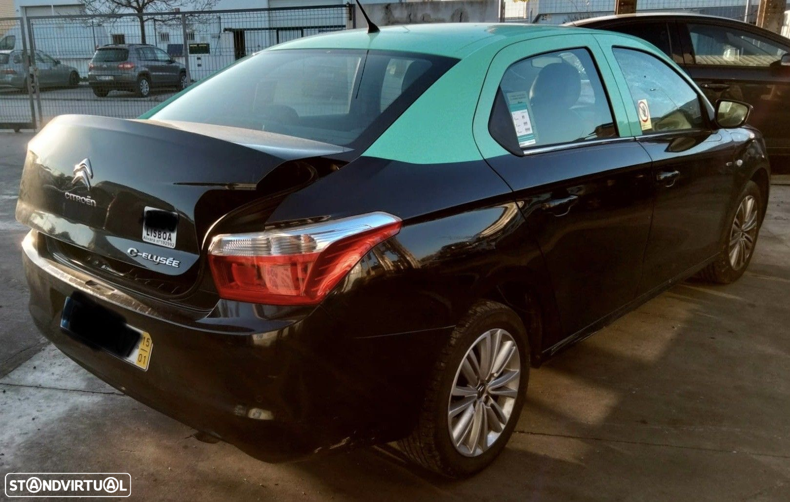 Citroen C-Elysée 1.6 HDI de 2015 disponível para peças 9HJ 9HP - 5
