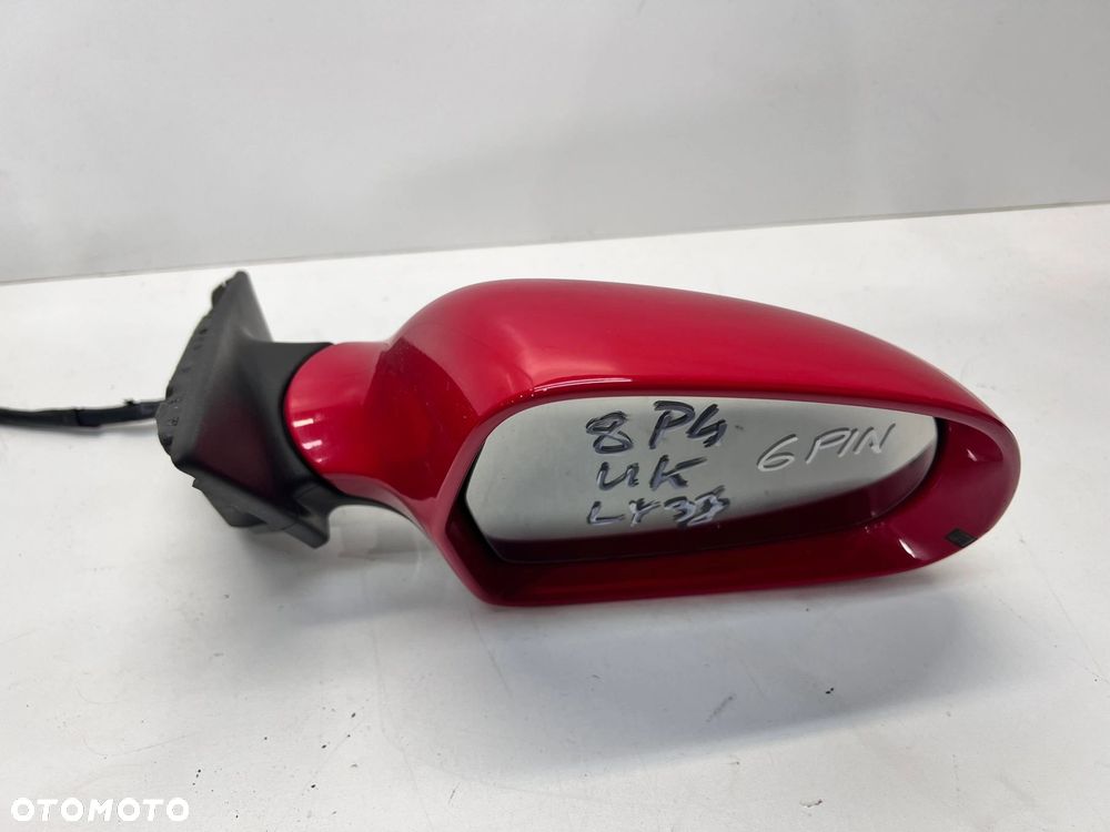 LUSTERKO ZEWNĘTRZNE PRAWE AUDI A3 8P 8P4 LIFT SPORTBACK LY3J 6 PIN UK - 3