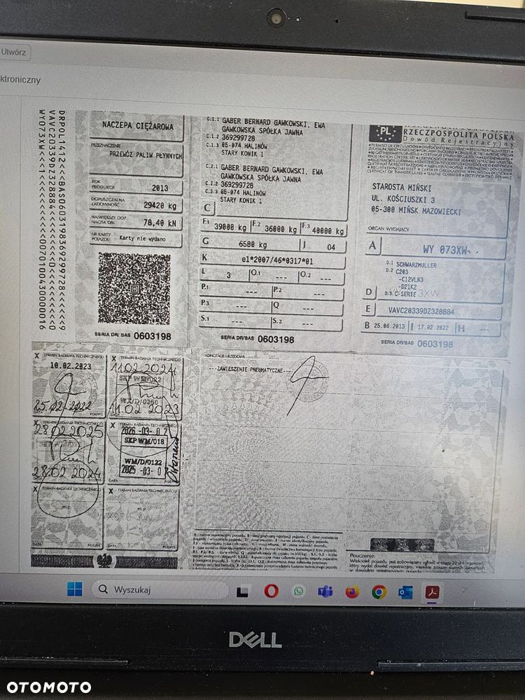 Schwarzmuller cysterna do bitumu - 9