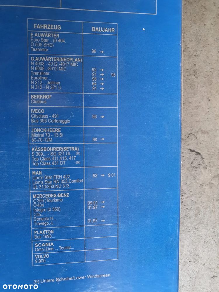 Pióro wycieraczki szyby przedniej 1000mm Iveco, MAN, Mercedes-Benz, Neoplan, Scania, Setra, VDL, Volvo - 3