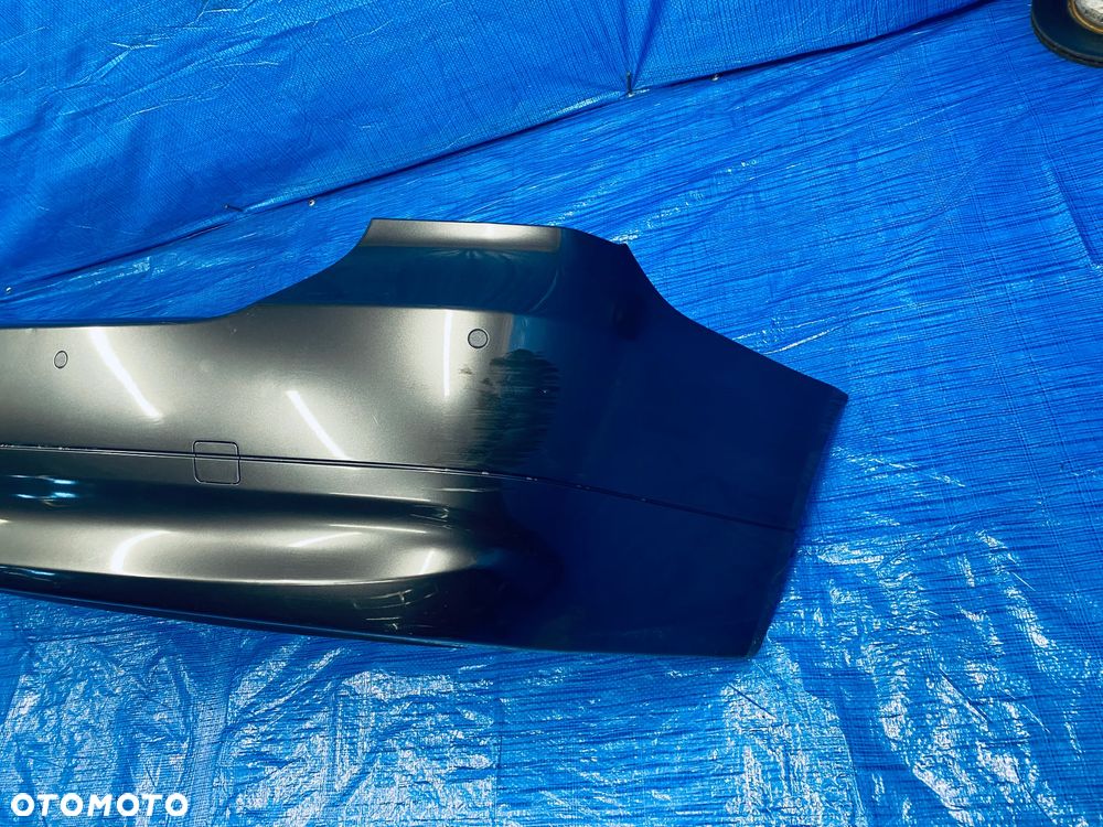 ZDERZAK TYŁ TYLNY CZUJNIKI PDC KOMPLET BMW E90 SEDAN 07R  LAKIER A22 ORYGINAŁ - 6