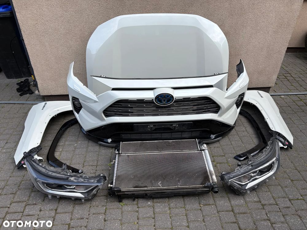 Toyota Rav4 Rav 4 V 5 Nowy Model Maska Blotnik Zderzak Lampa Przod Chlodnice 070 Bialy Zestaw