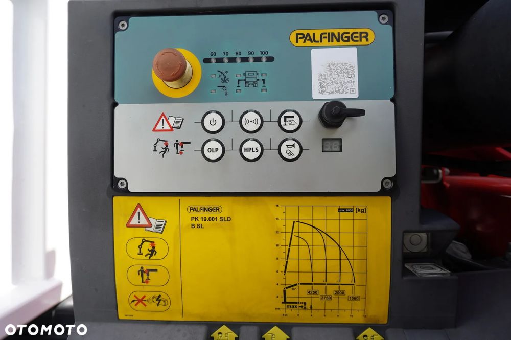 Renault C380 P6X2 E6 / 160 tys. km! / HDS Palfinger PK 19.001 SLD5 / Burtowy 19 EPAL_257876 - 16
