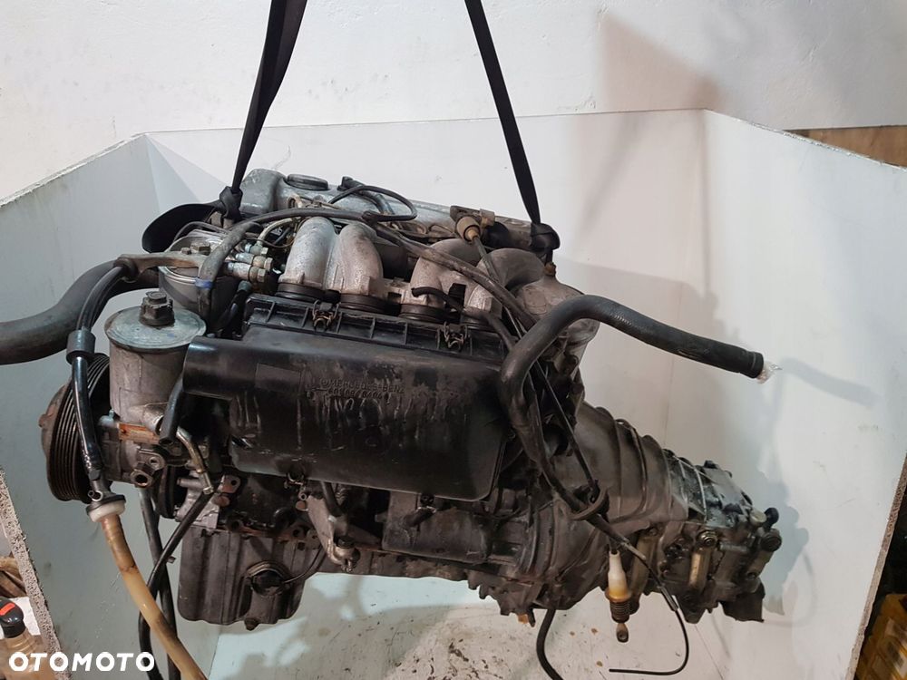 silnik kompletny+skrzynia mercedes e w124 190 w201 200d 2.0 d 601912 75km - 5