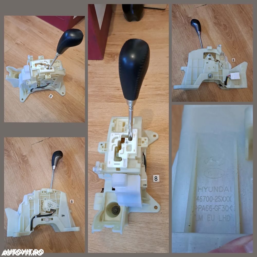 Navigatie multimedia radio cd Ceasuri bord Oglinda retrovizoare Panou comanda clima aer conditionat Butoane incalzire scaune Ansamblu maneta stergatoare semnalizare lumini spira volan airbag Timonerie Hyunday IX35 2013-2015 Kia Sportage, Tucson - 8