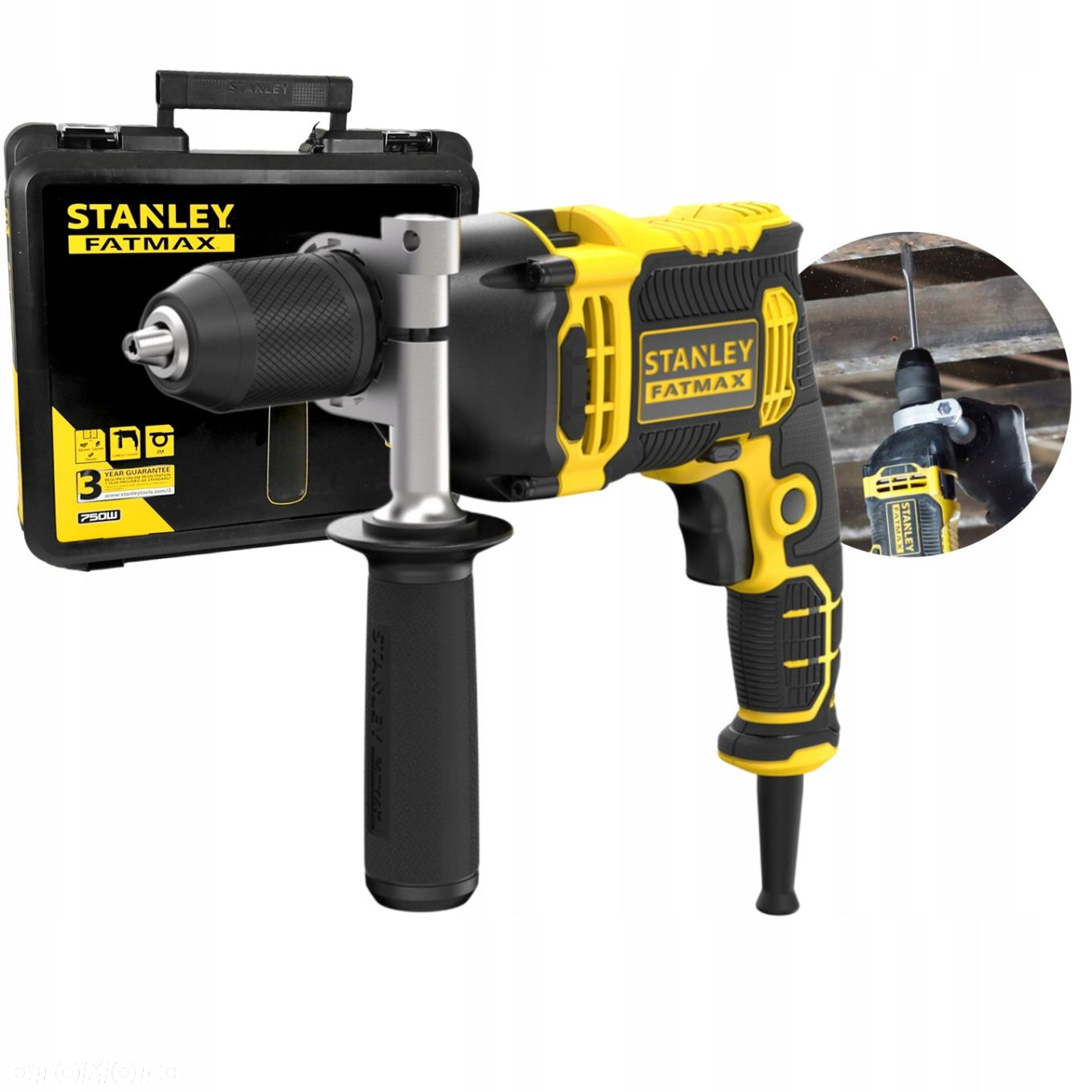 STANLEY WIERTARKA UDAROWA 2 BIEGOWA 850W WALIZKA FatMax FMEH850K WKRĘTARKA - 9