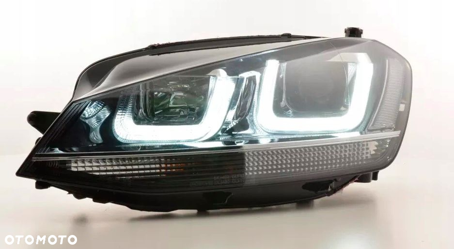 Reflektor Lampa kp Xenon-look h7 soczewka GTI Tuning VW Golf VII 7 5g 2012- - 3