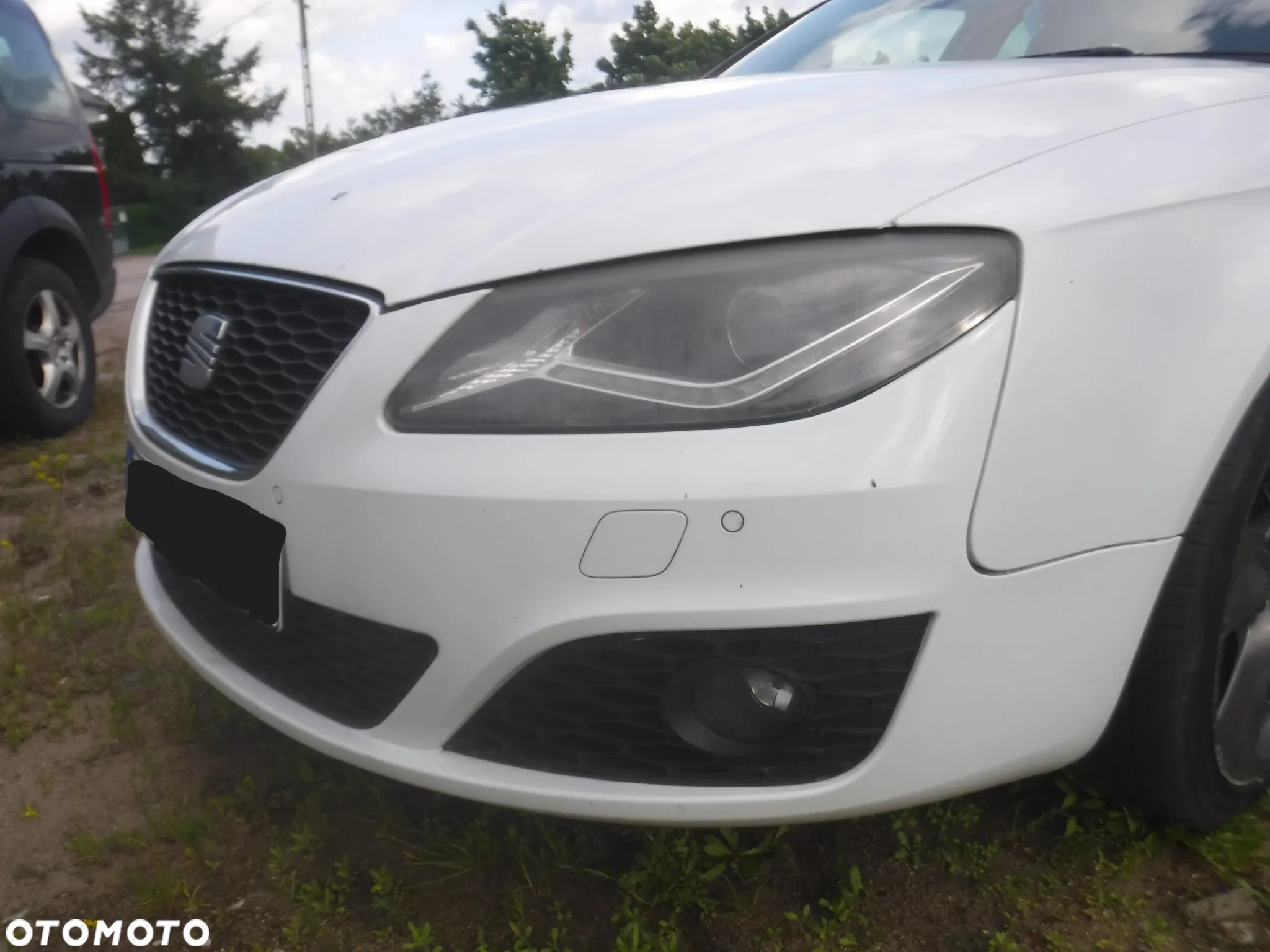 Seat Exeo LIFT zderzak przod grill atrapa 4XPDC pod Xenon kompletny ladny - 3