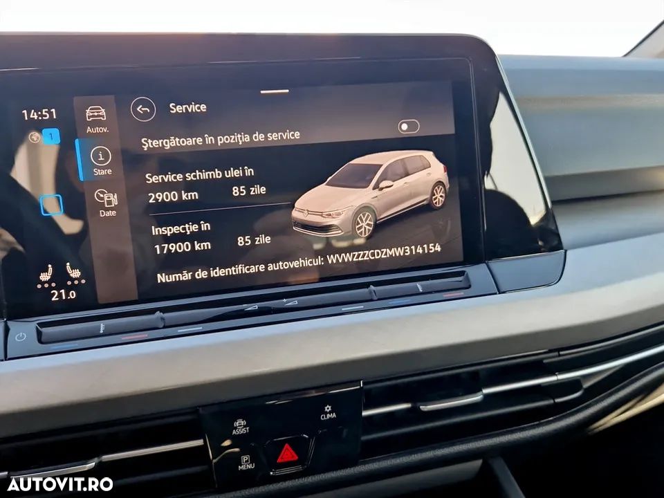 Volkswagen Golf 1.5 eTSI ACT DSG MHEV Life - 23