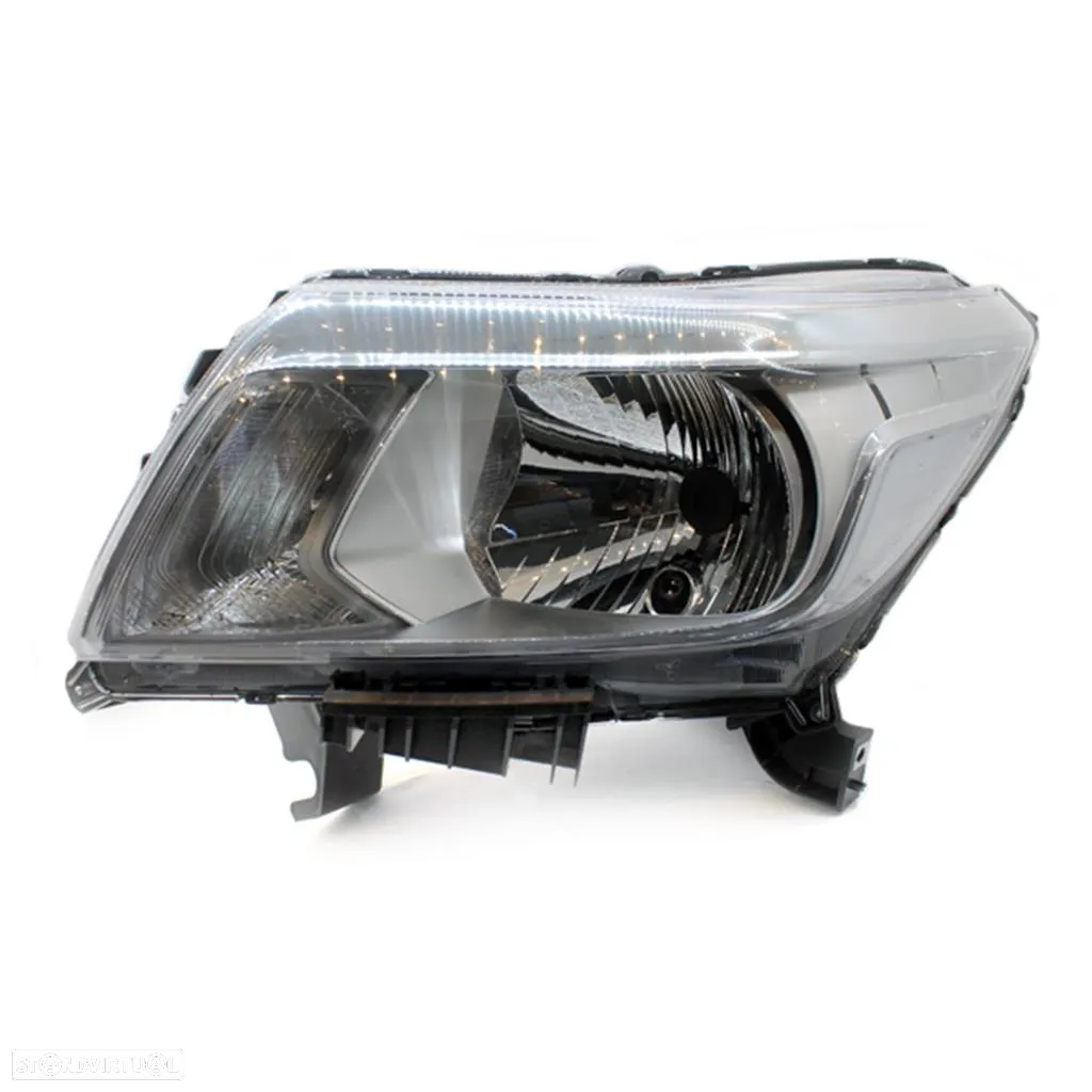 Faróis farol H4 da frente Nissan Navara NP300 D23 Anos 2014- - 2