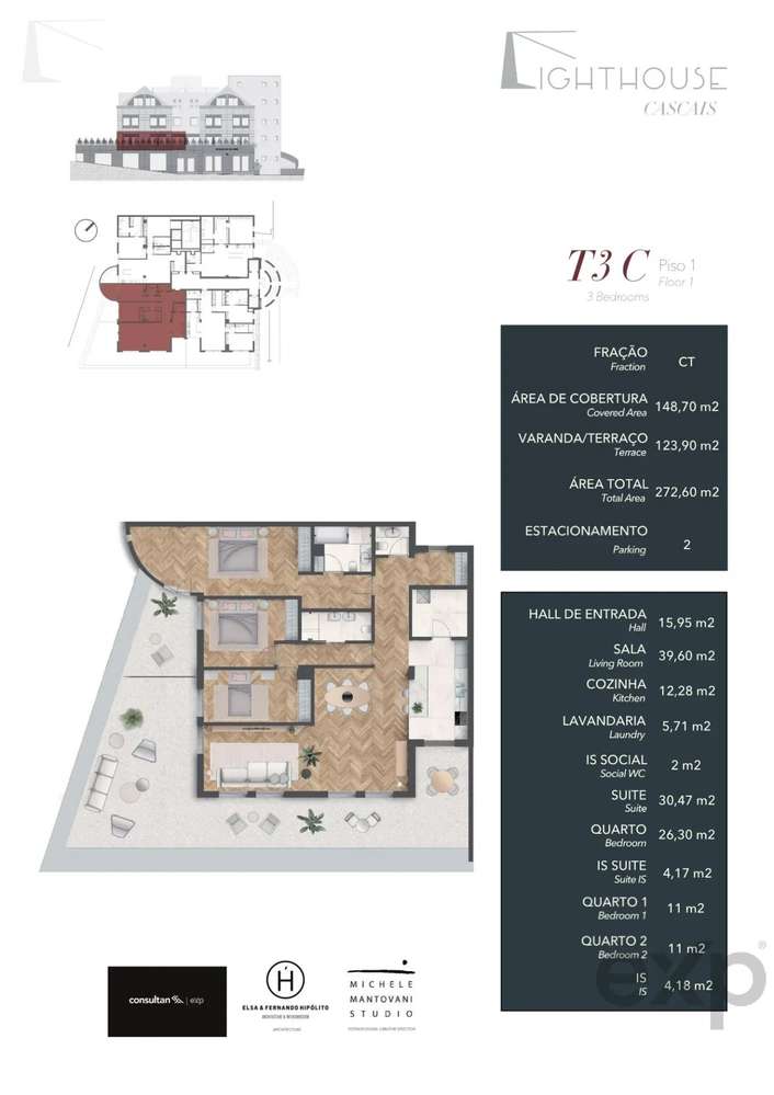 Apartamento T3 - CASCAIS - Grande imagem: 5/7