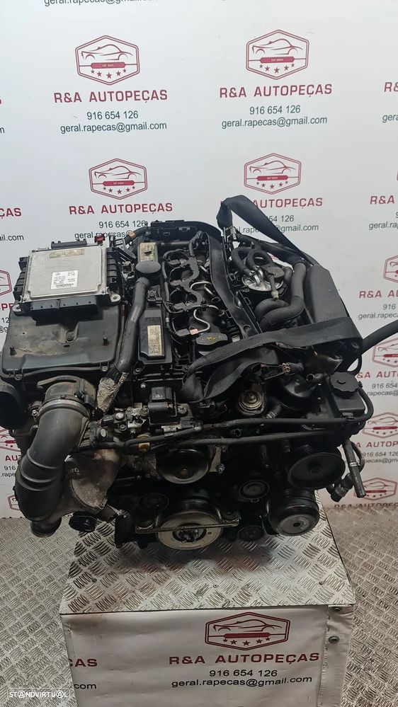 Motor Completo Mercedes Benz Classe C W204   Ref 651 911 - 5