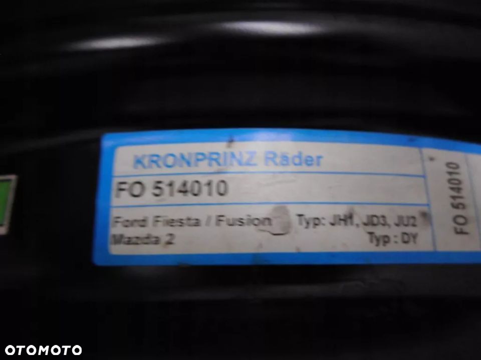 FELGI 14 FORD FIESTA KA FUSION FOCUS MAZDA 2 - 7