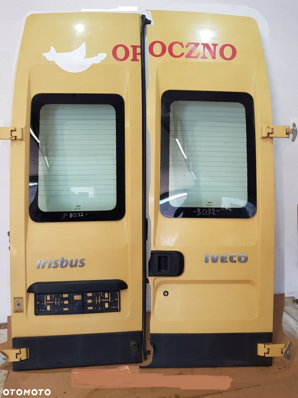 DRZWI TYŁ LEWE PRAWE IVECO DAILY IV 06-11R EU 3.0 HPI IRISBUS 215CM KPL - 1