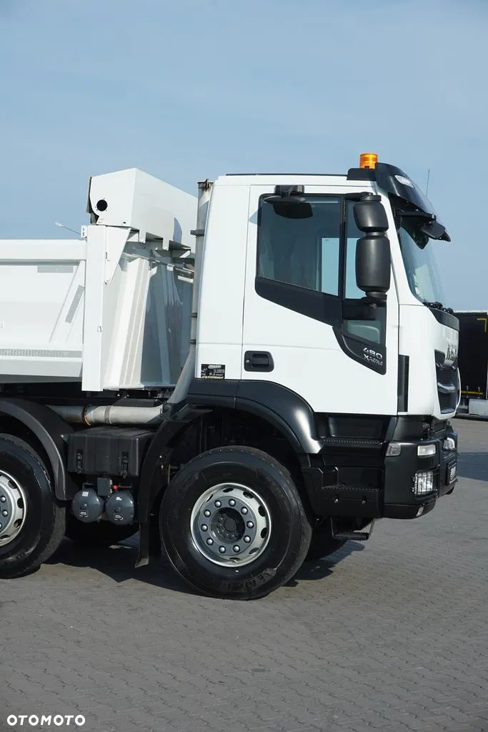Iveco / TRAKKER / 480 / E 6 / WYWROTKA / 8 X 4 / HYDROBURTA / RETARDER - 35